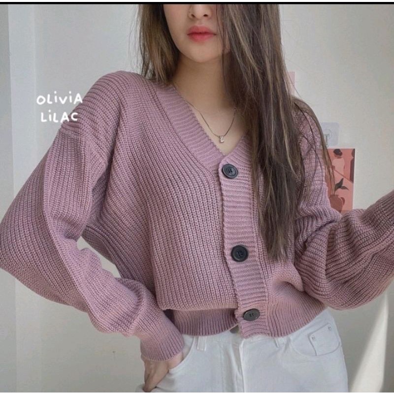 DC_ELLENA BASIC OUTWEAR (7get)/CARDIGAN WOLLY KANCING 3/SWEATER RAJUT WANITA