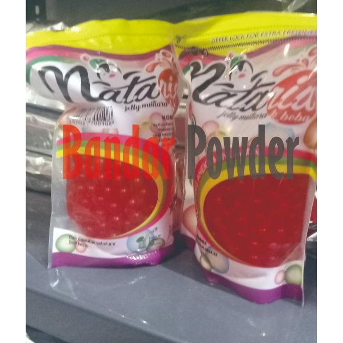 

Spesial Promo Poping Boba Strawberry 500gr | Distributor Bubuk Minuman Tapioca Pearl