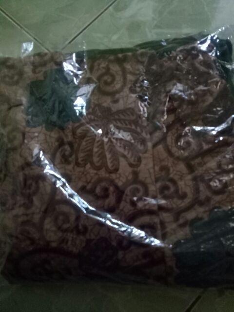 Gamis Batik Meisya Style Rampel Miring