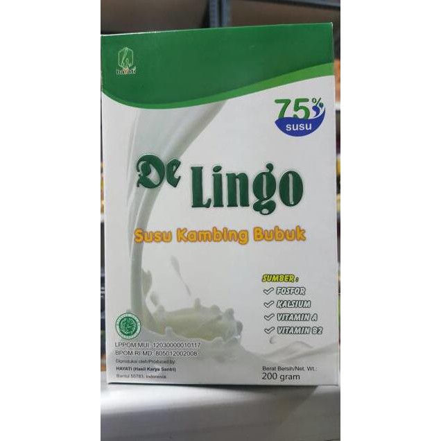 

Susu Kambing Bubuk De Linggo Original