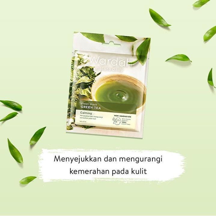 Wardah Nature Daily Sheet Mask 20ml BPOM (VC)