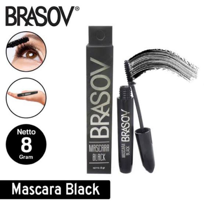BRASOV MASCARA BLACK | Mascara Waterproof by AILIN