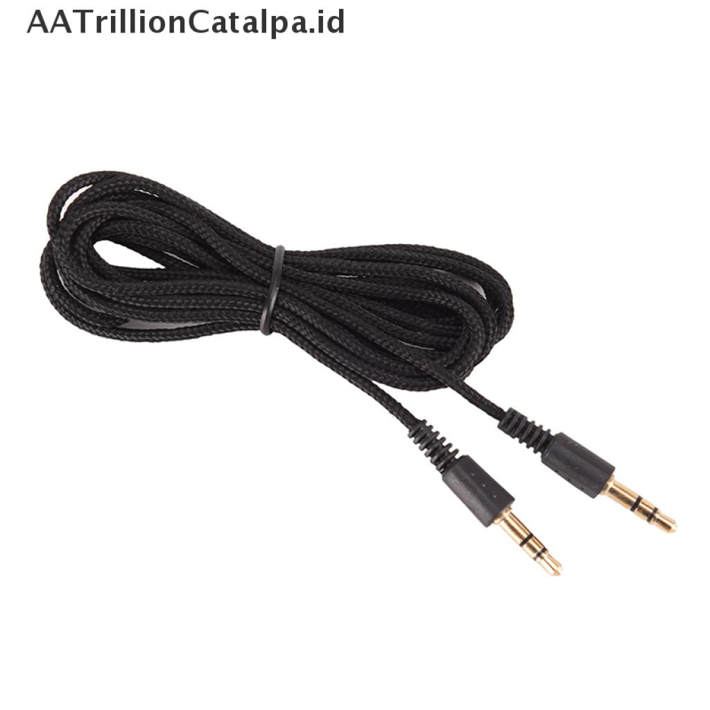 (AATrillionCatalpa) Kabel aux 3.5mm male Ke male Panjang 2m