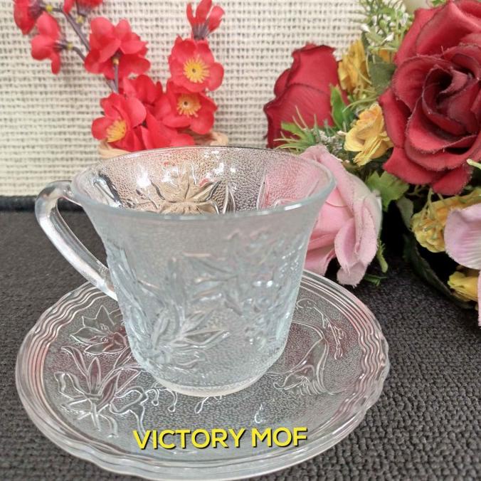 Ready oke] Kedaung DIAMOND Cup & Saucer (Cangkir + Tatakan) isi 6 pcs