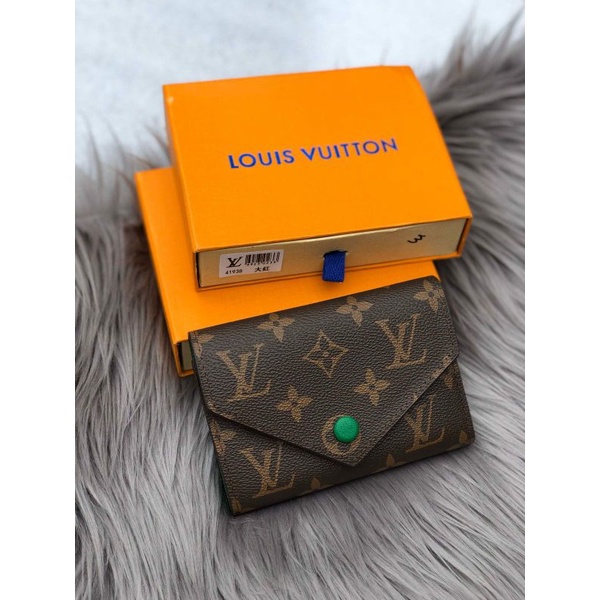 Dompet lv Emilie Pendek Fre Box ,Fashion Dompet Lipat Import