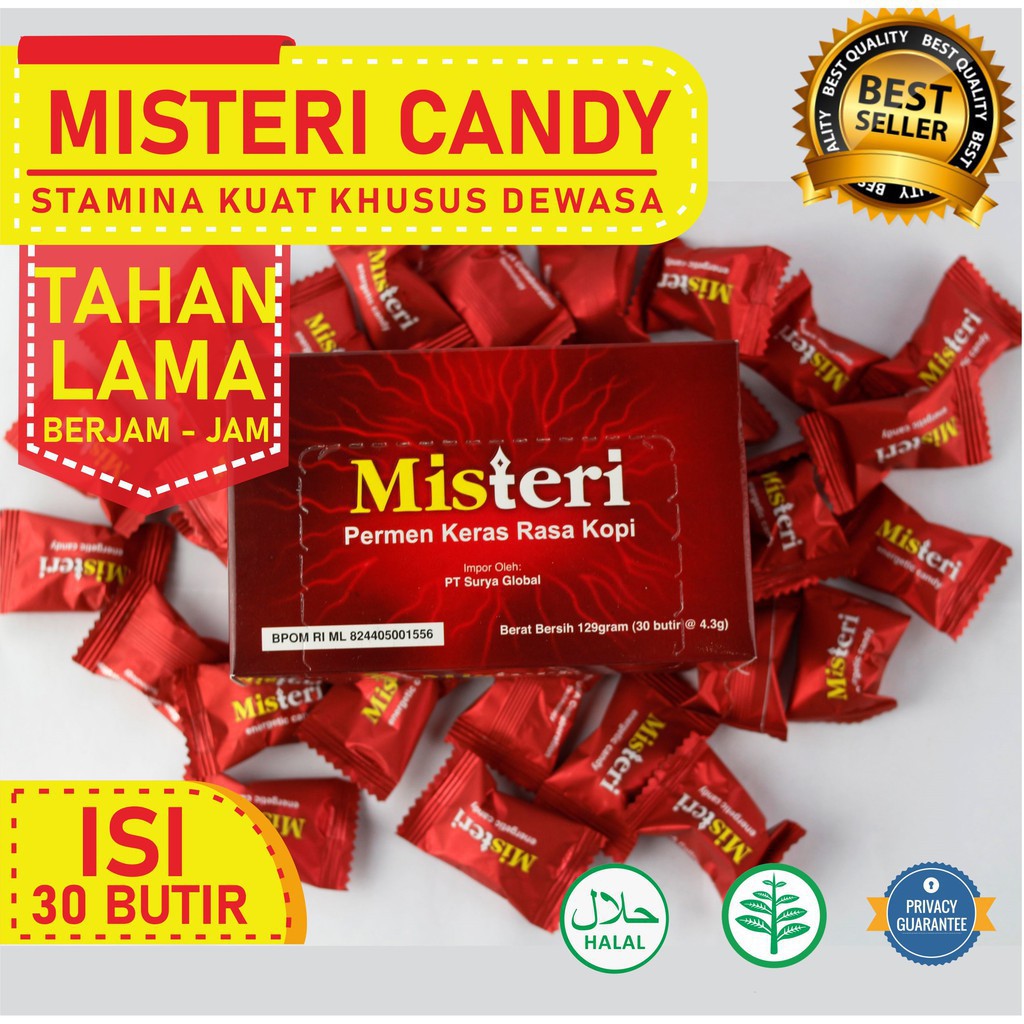 

HOT PATEN BARU Misteri permen keras rasa kopi 30 pcs asli original