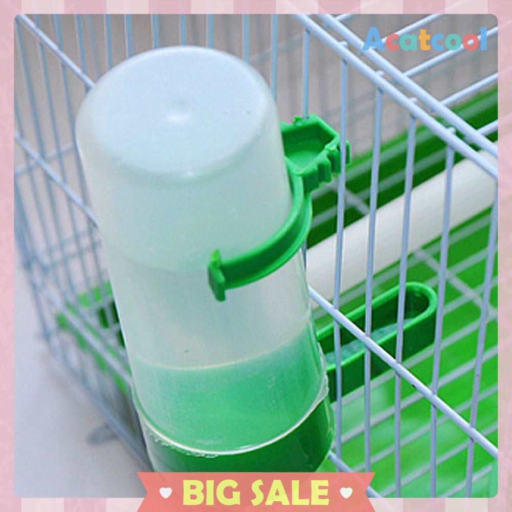 4pcs Bird Pet Drinker Feeder Waterer Clip for Aviary Budgie Cockatiel