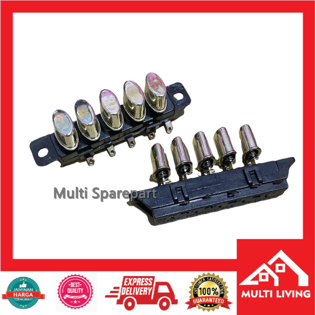 Switch kipas angin 5 tombol Universal - kipas RRT swit kipas Angin