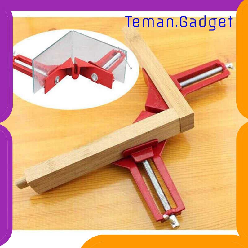 TG-DE029 Taffware Clamp Penjepit Sudut Frame Kayu 90 Derajat 75mm ZK1478100