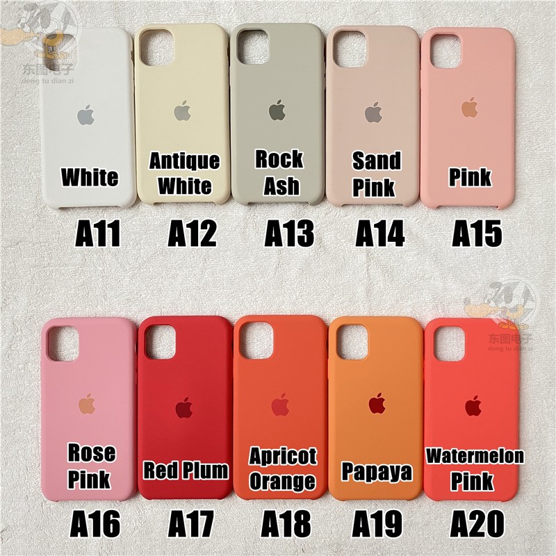 [[Tertutup Penuh] Silicon Case iPhone 12 Pro Max i12 mini i11promax i6 6SPlus 7 8 7Plus/8plus/X/XS/xsmax Casing iPhone SE 2020 Cover