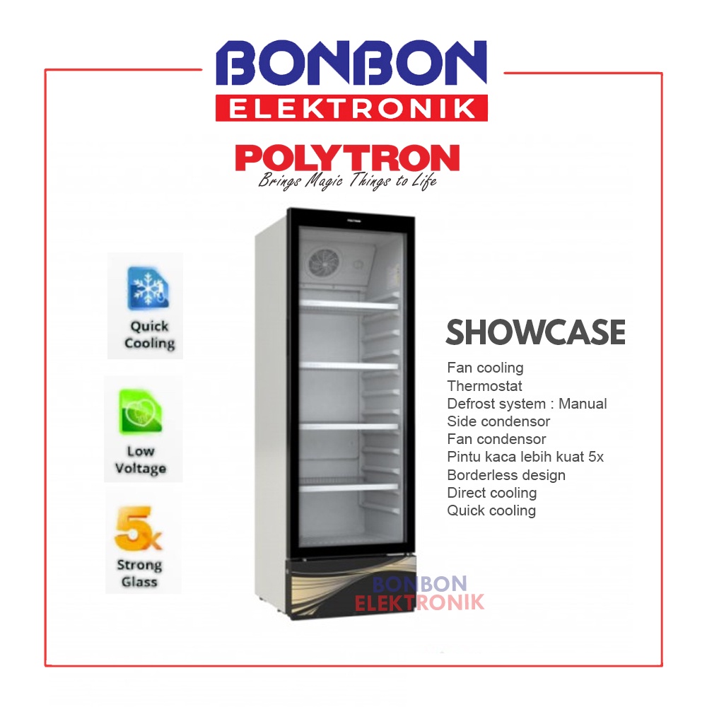 Polytron Showcase SCN 237 / SCN237 285L Elegant Borderless Design