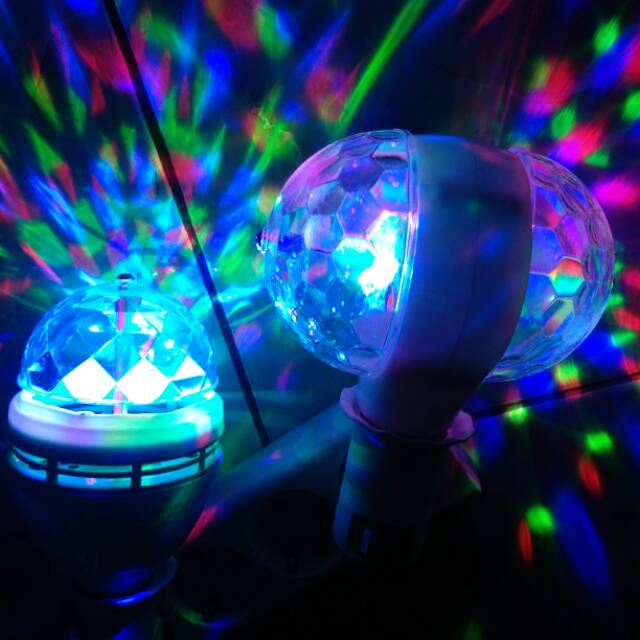LAMPU BOHLAM LED DISCO PARTY LIGHT FULL COLOR