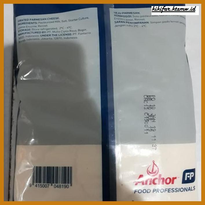 

Ujekujek- Parmesan Bubuk Anchor 1Kg -Original.