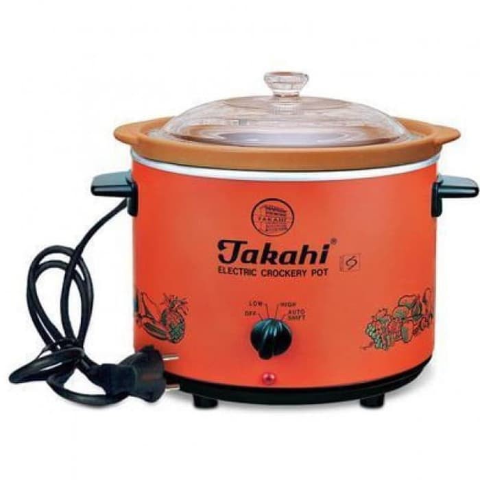 Takahi TK858 Electric Crockery Pot 1,2 Liter Slow Cooker