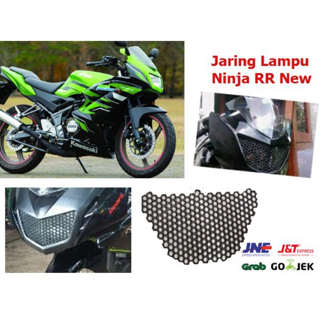 Aksesoris Motor Jaring Lampu Ninja Rr New