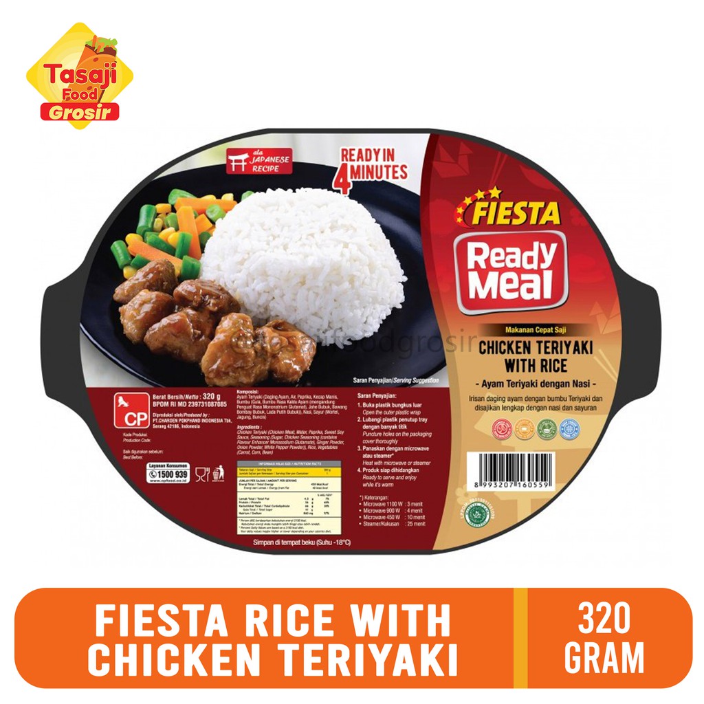 

FIESTA Ready Meal Rice With Chicken Teriyaki 320 Gram