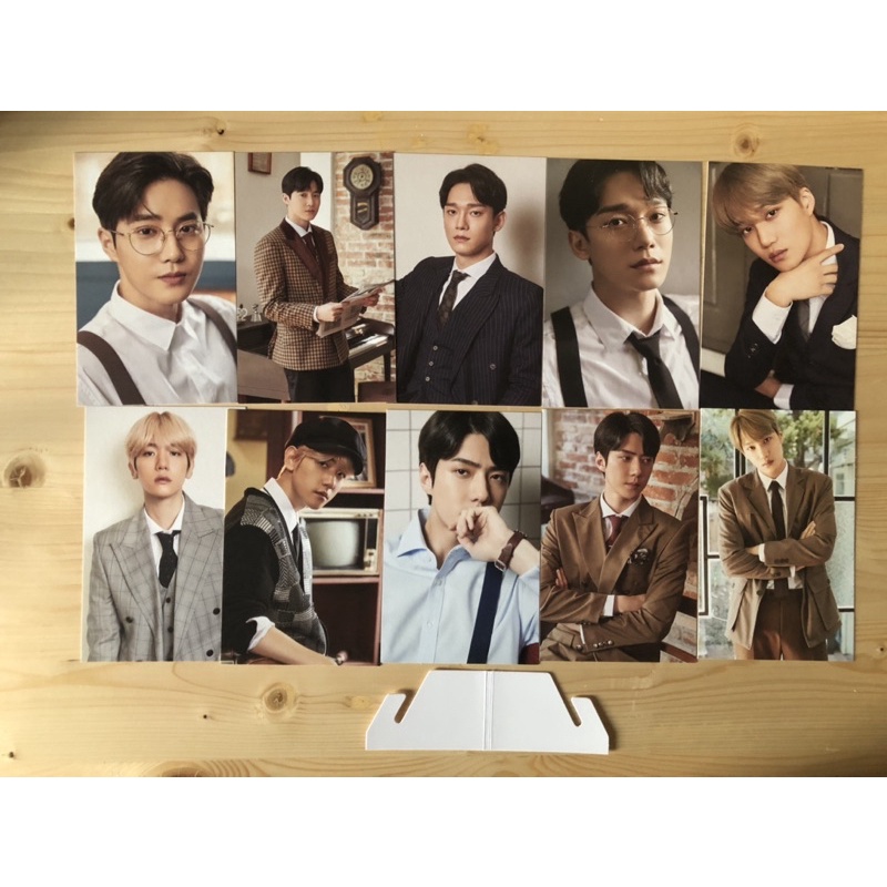 EXO postcard calendar SG 2020 (set) sehun kai suho baekhyun chen