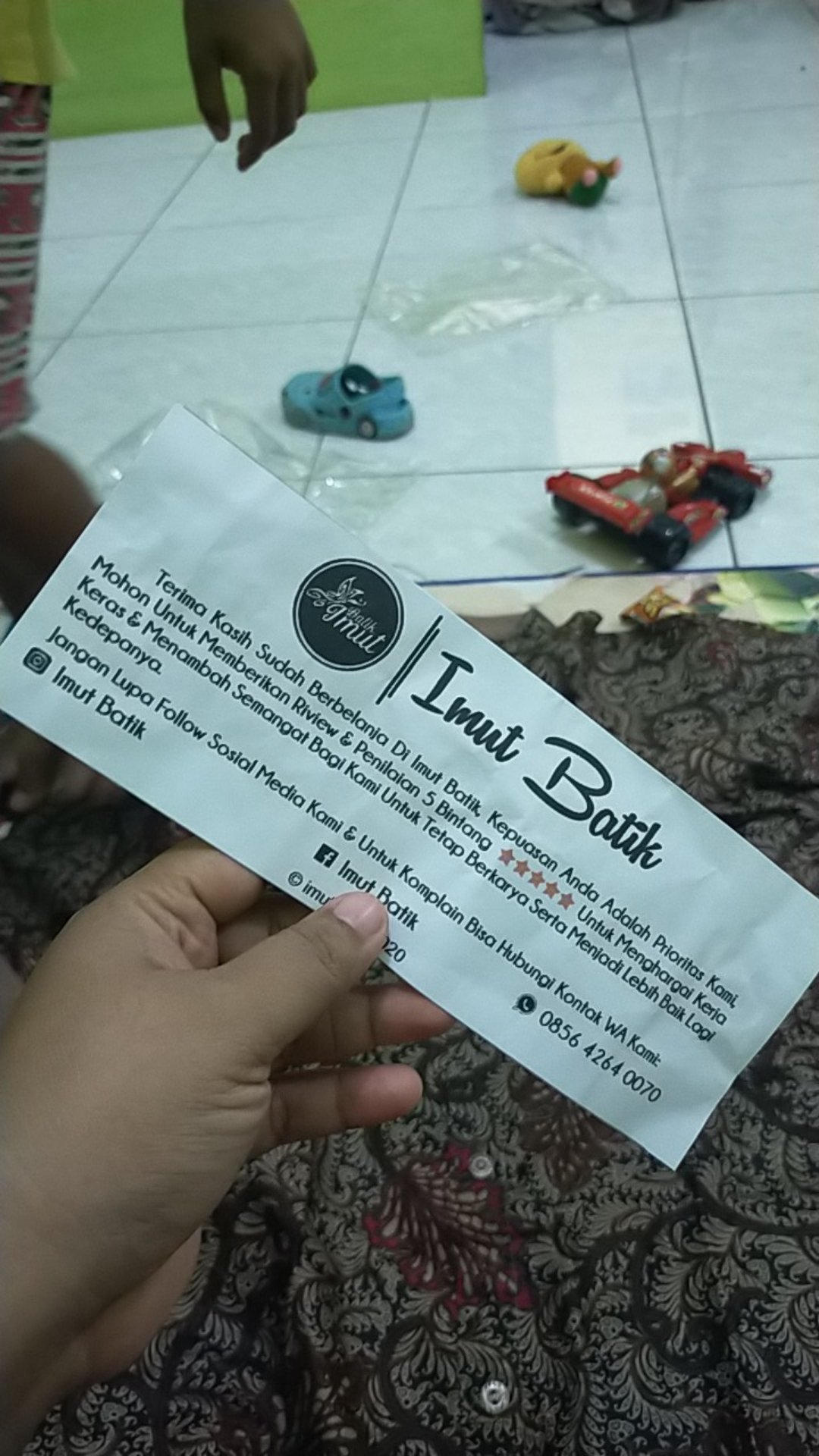 Imut Batik Kemeja Batik Anak Dan Ayah Motif Gelung