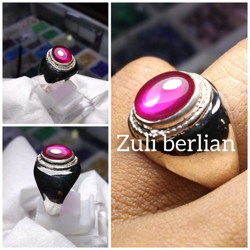 Cincin batu merah siam Bangkok & cincin merah siam Bangkok star
