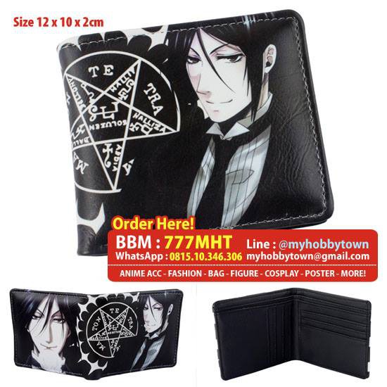 Dompet Kuroshitsuji (Black Butler) : Sebastian