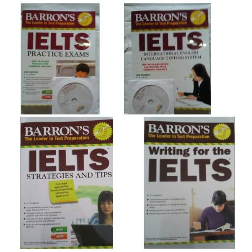 CUCI GUDANG Paket buku barron IELTS Superpack 3 (4 Buku) LIMITED