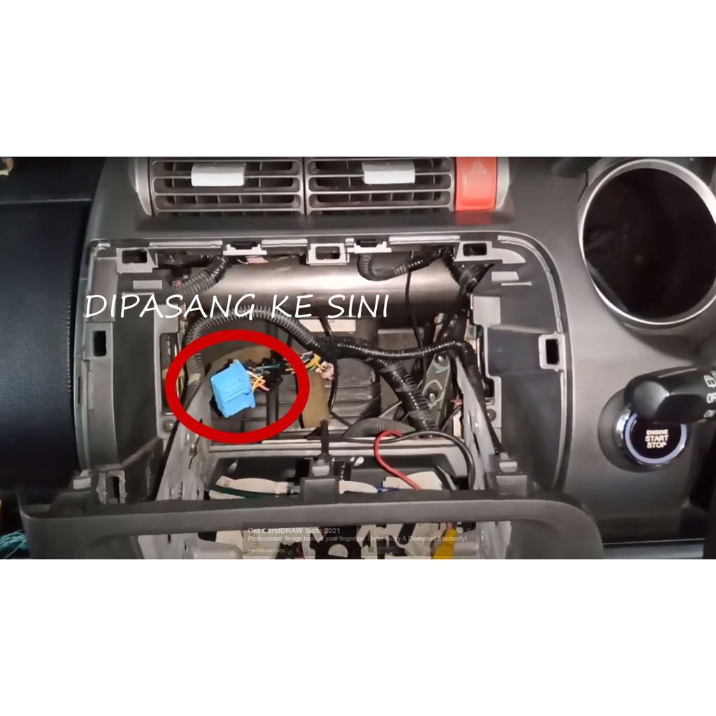 Soket Tape Mobil PnP Honda Jazz GD3 Jazz IDSI Jazz VTEC