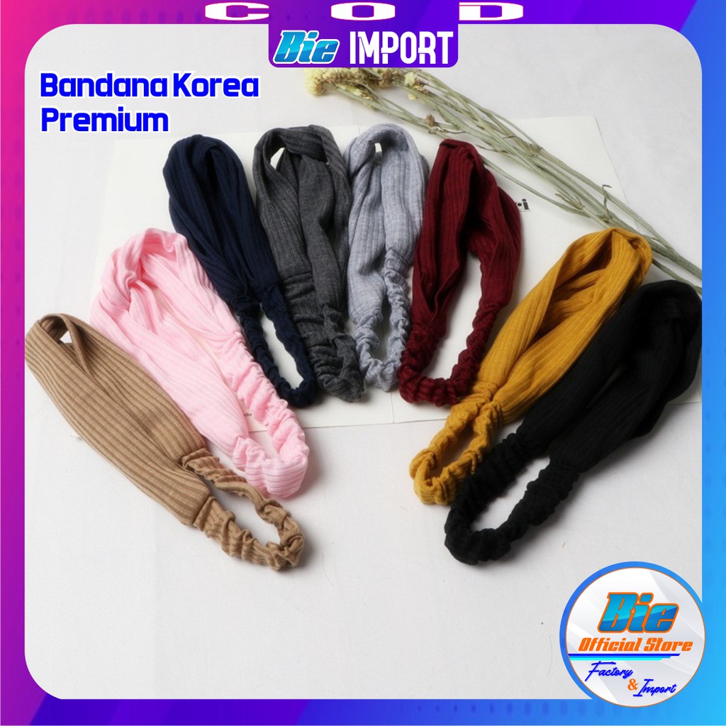 Bandana Premium Korean Style Imut Import