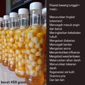 

Madu Bawang Tunggal Sehat Sentosa - Madu Bawang Lanang - Madu Bawang Putih