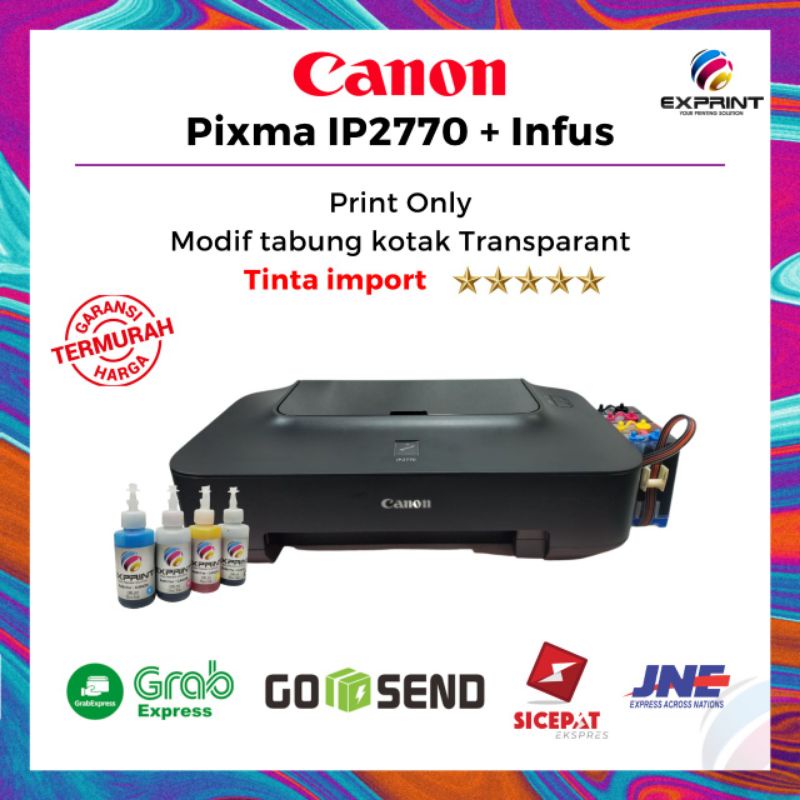 Printer Canon IP2770 + infus