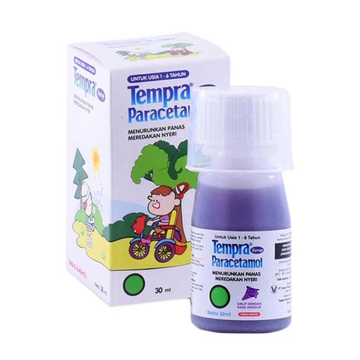 Tempra Sirup 60ml Obat Penurun Panas Demam Anak Paracetamol