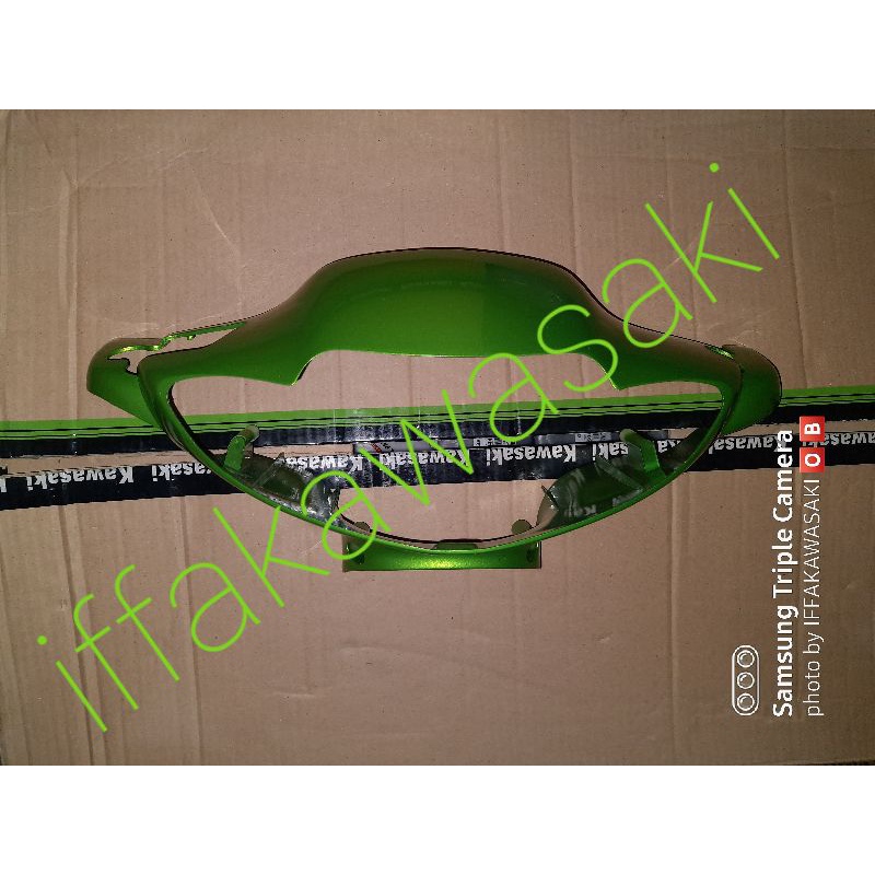 cover batok lampu kawasaki blitz