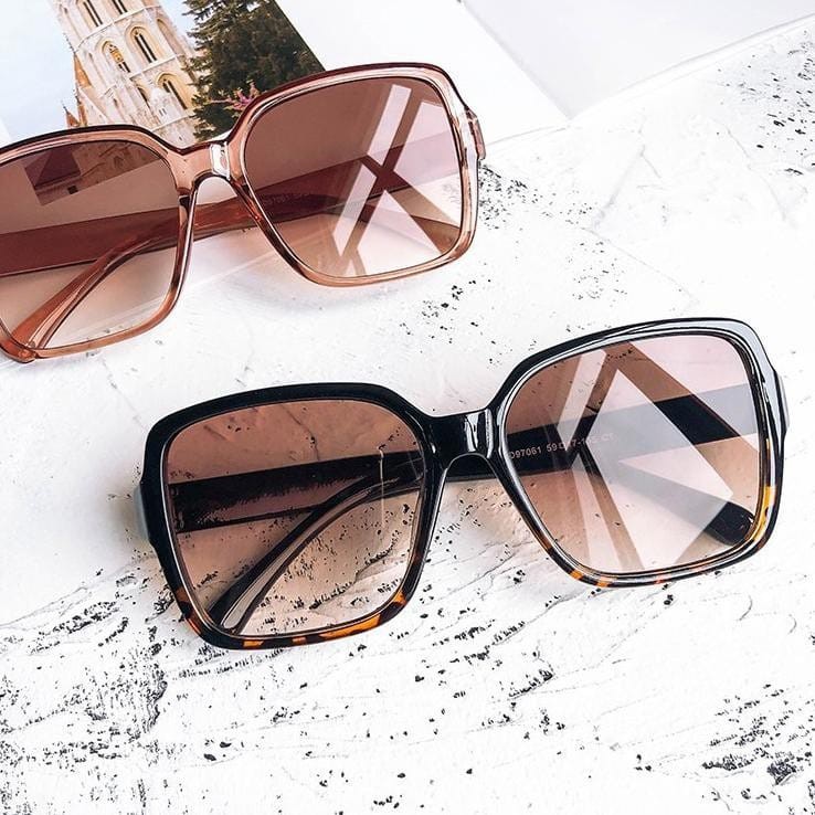 (COD) Kacamata Hitam Korean Fashion Wanita/Pria Sunglassess Unisex ❤️❤️MALLSHOPPING❤️❤️