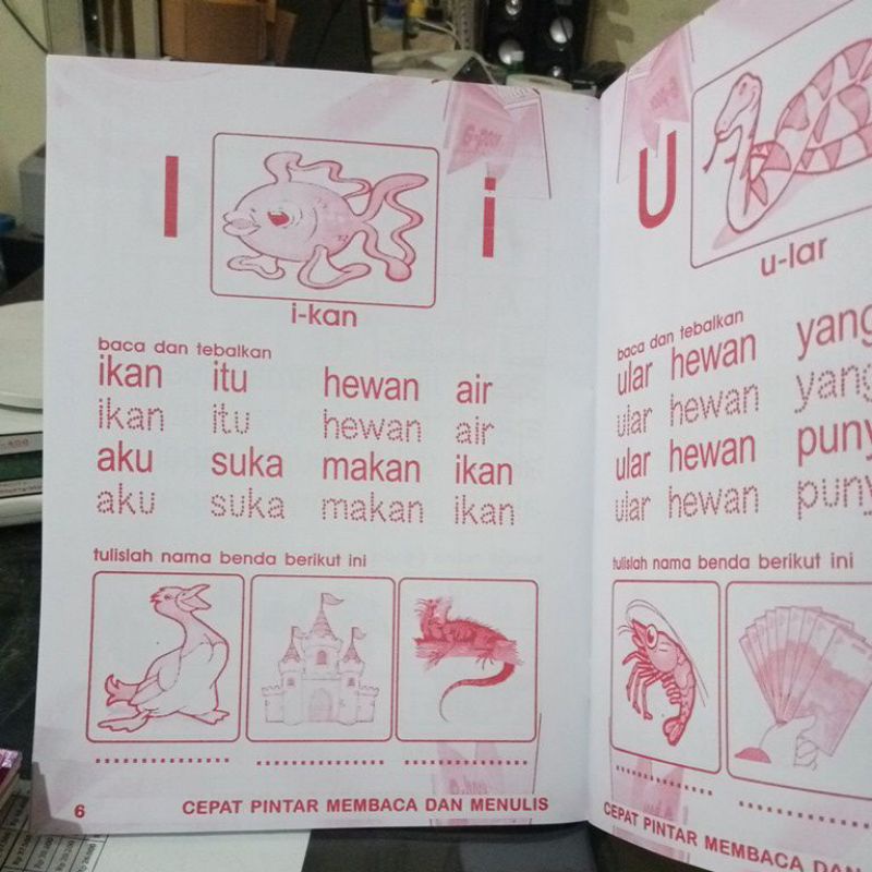 Buku Cepat Pintar Membaca &amp; Menulis (21×29cm)