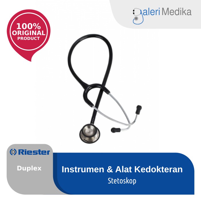 Stetoskop Riester Duplex / Stethoscope Riester Untuk Perawat Dokter Mahasiswa Kedokteran