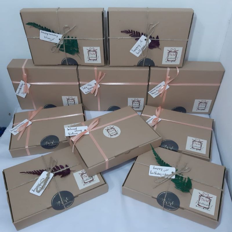 

gift box bahan dasar kado hadiah handmade craft kerajinan diy
