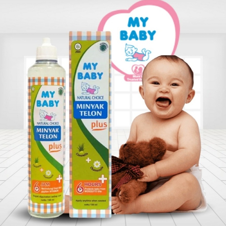 My Baby Minyak Telon Plus 150ml Minyak Telon 150ml Anti Nyamuk