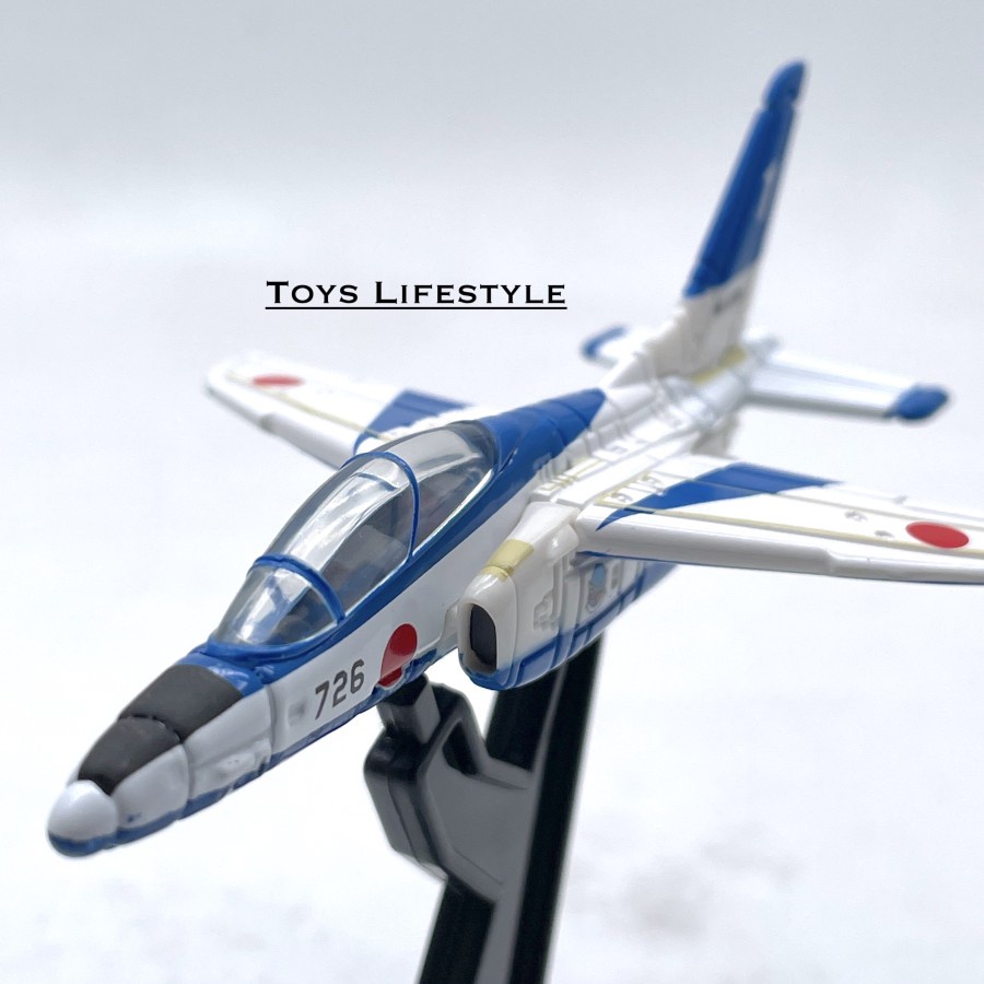 Pesawat Tomica Diecast 22 JASDF T-4 Blue Impulse