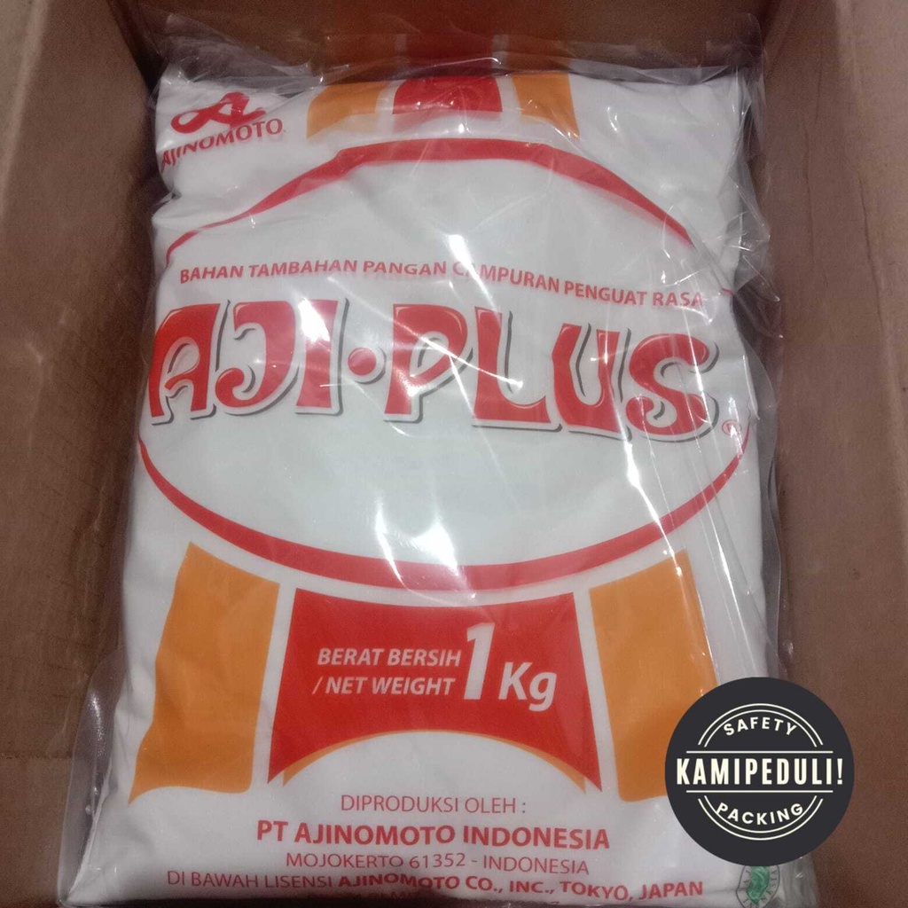 

PENYEDAP AJI PLUS MERK AJINOMOTO KEMASAN 1 KG
