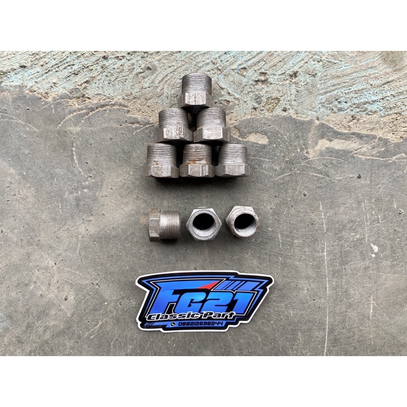 Adaptor sambungan drat kran Tiger Tiger revo Tirev pnp tangki GL 100 125 GL Pro GL Max Mega pro