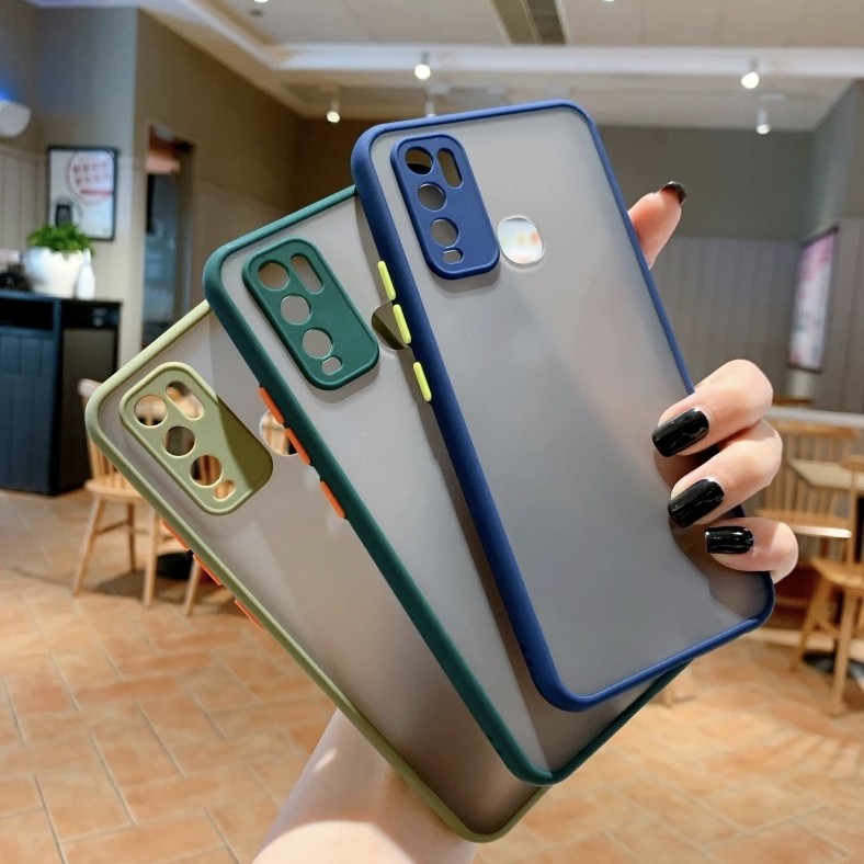 Hybrid Aero Case Samsung A10S A20S A50S A21S A70S A51 A11 M11 A01 CORE Lens Camera Cover Soft Case-4