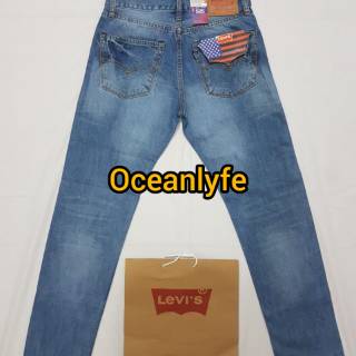  Levis  505 Original Import Made  in USA  Celana  Pria 