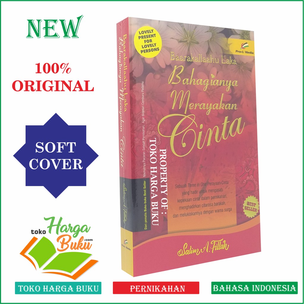 Foto Bahagianya Merayakan Cinta Soft Cover ORIGINAL Hadiah Pernikahan Kado Perkawinan Pengantin Prou Media