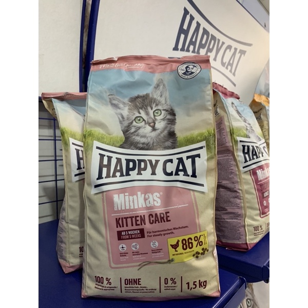 Happy Cat Minkas Kitten Care 1,5Kg Makanan Kucing Happy Cat Kitten