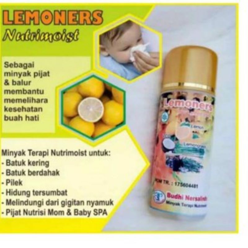 Minyak Terapi Lemoners Nutrimoist 60ML