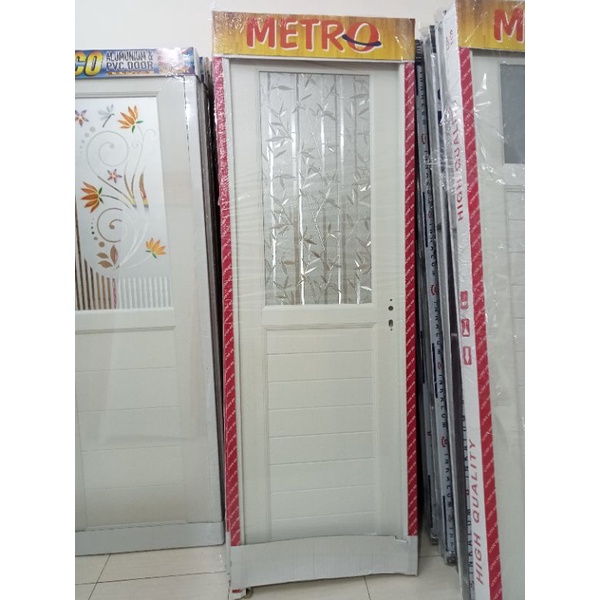 Pintu UPVC kaca 1/2