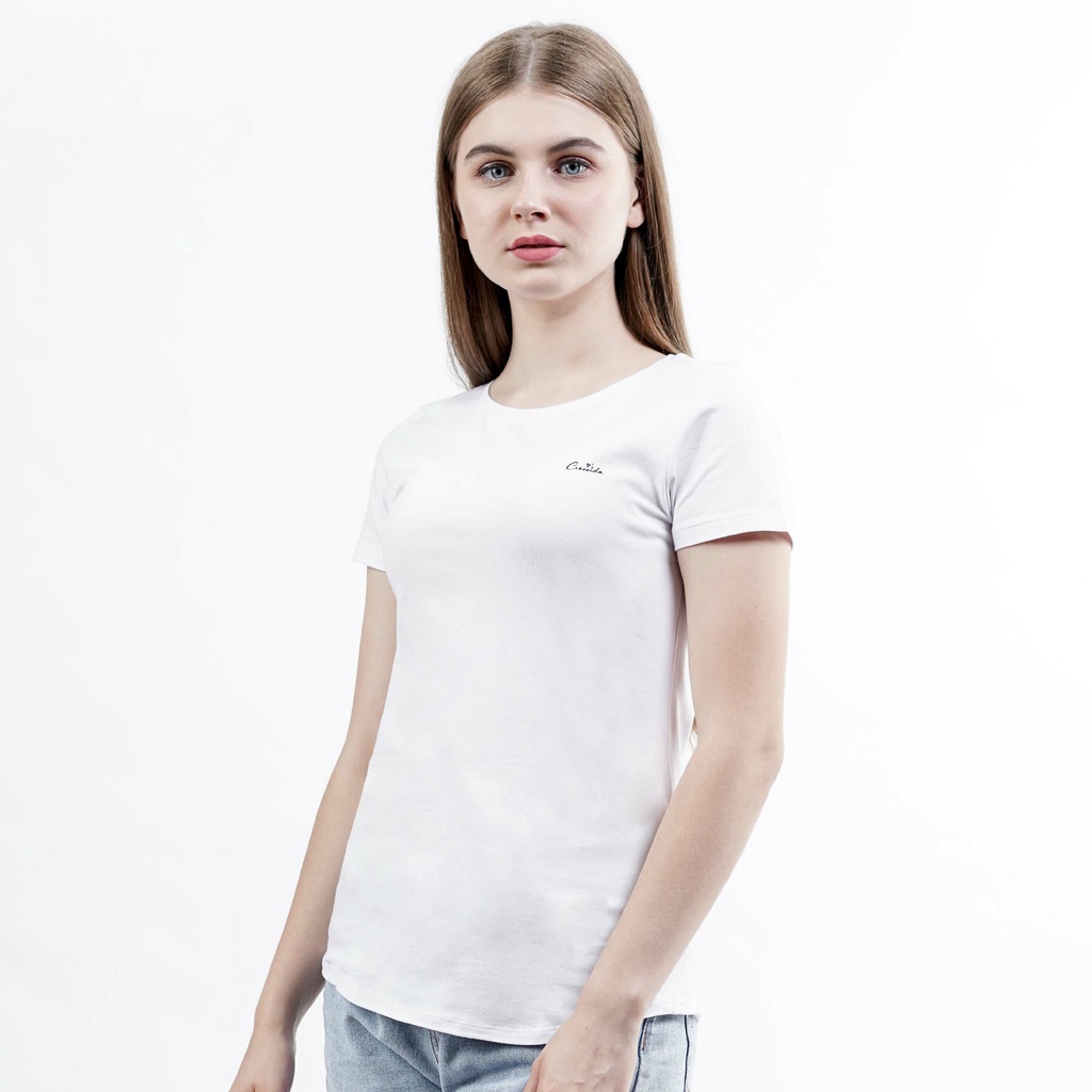 Baju Kaos Polos Wanita Cressida - ECRS.P1036 - ( FANATIC STORE ) ORIGINAL