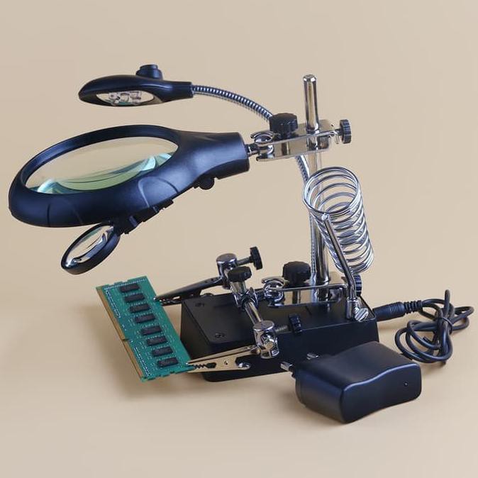 Promo 1 SET alat toolkit holder solder tool kit lengkap cocok perbaiki HP Ready COD