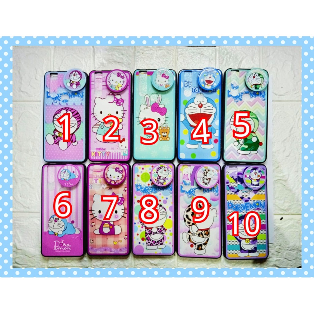 Case Handphone Vivo V15 Karakter Kartun Realpict Murah