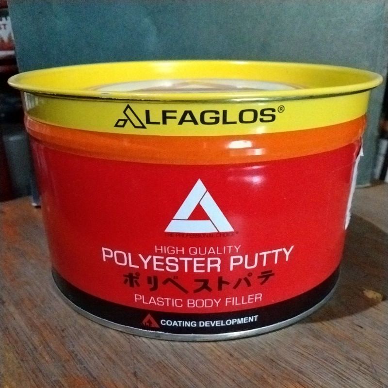 Dempul ALFAGLOS 890gram / Dempul Mobil / Dempul Plastik