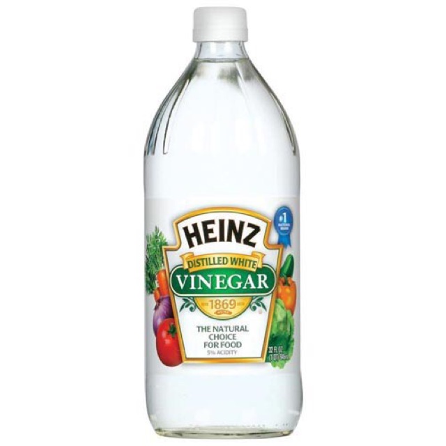Heinz Distilled White Vinegar The All Natural 896 Ml Shopee Indonesia
